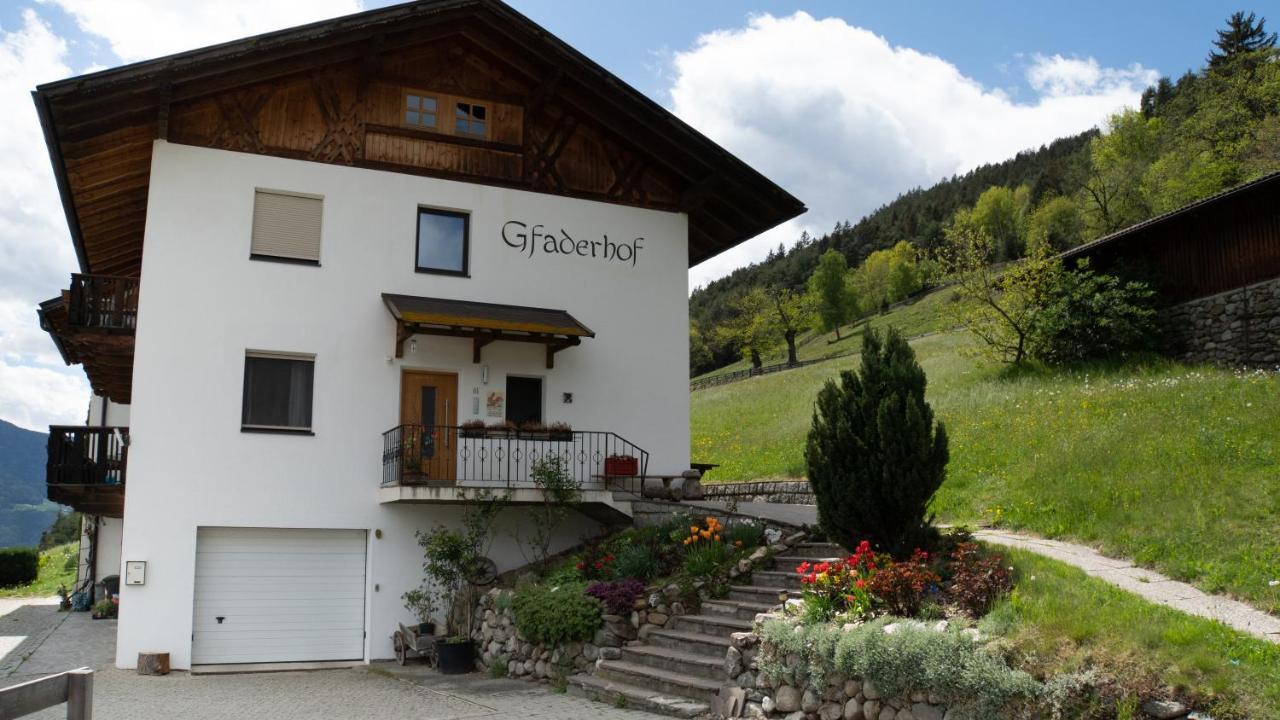 Agriturismo Gfaderhof Lägenhet Brixen Exteriör bild