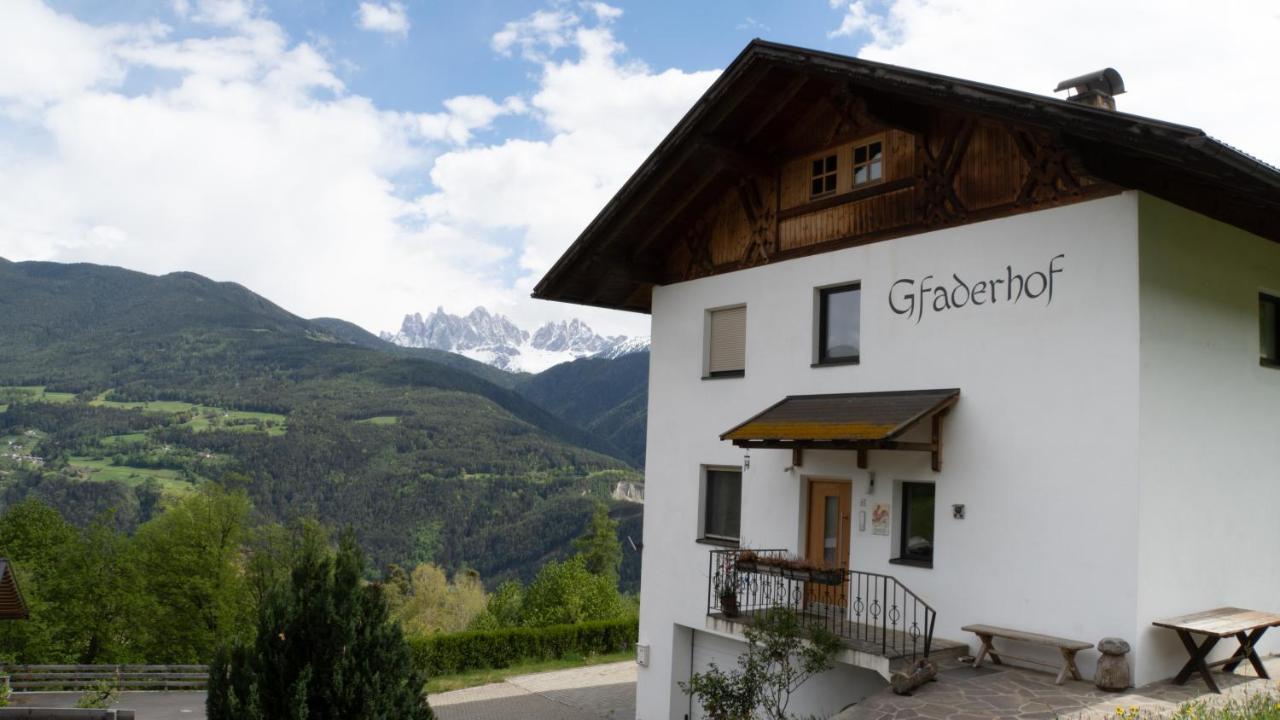 Agriturismo Gfaderhof Brixen Exteriör bild